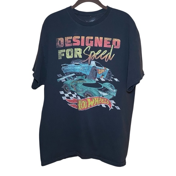 Hot Wheels Other - Hot Wheels Deigned for Speed Short Sleeve Shirt Retro Vintage Style Size XL